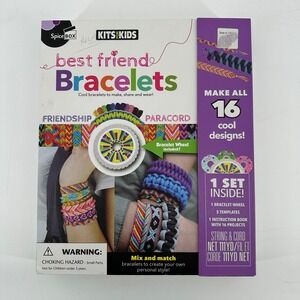 Kits for Kids Spice Box Best Friend Bracelets Friendship Paracord Craft Kit